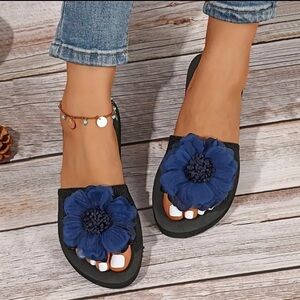 Floral Decor Sandals